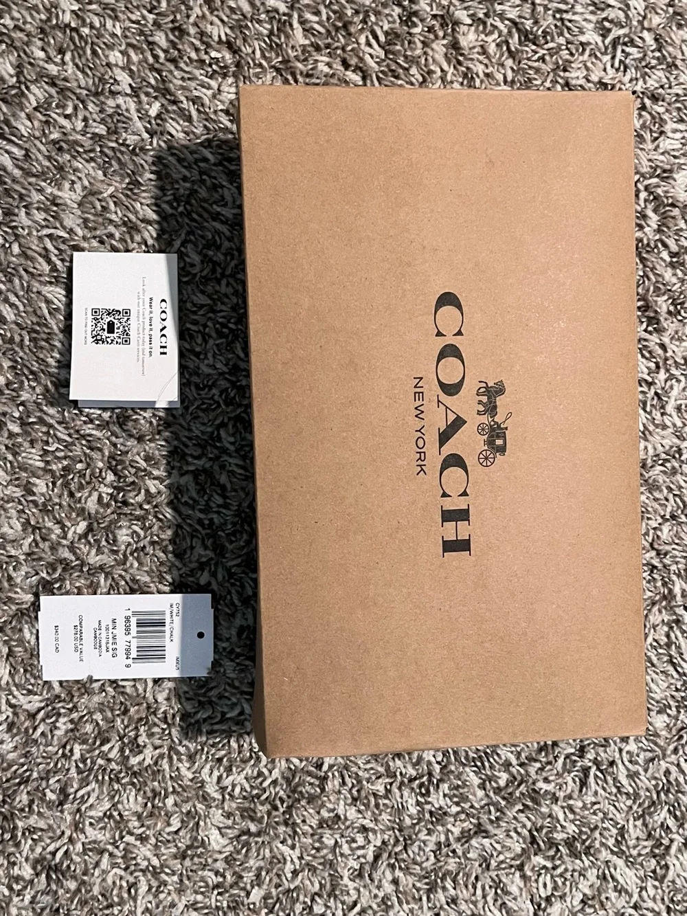 Coach Mini Jamie Camera Bag Chalk Crossbody NEW